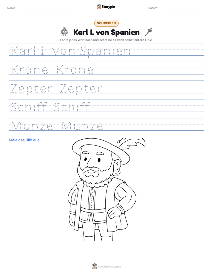 Schreibübung