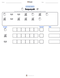 Sequoyah printable worksheet preview