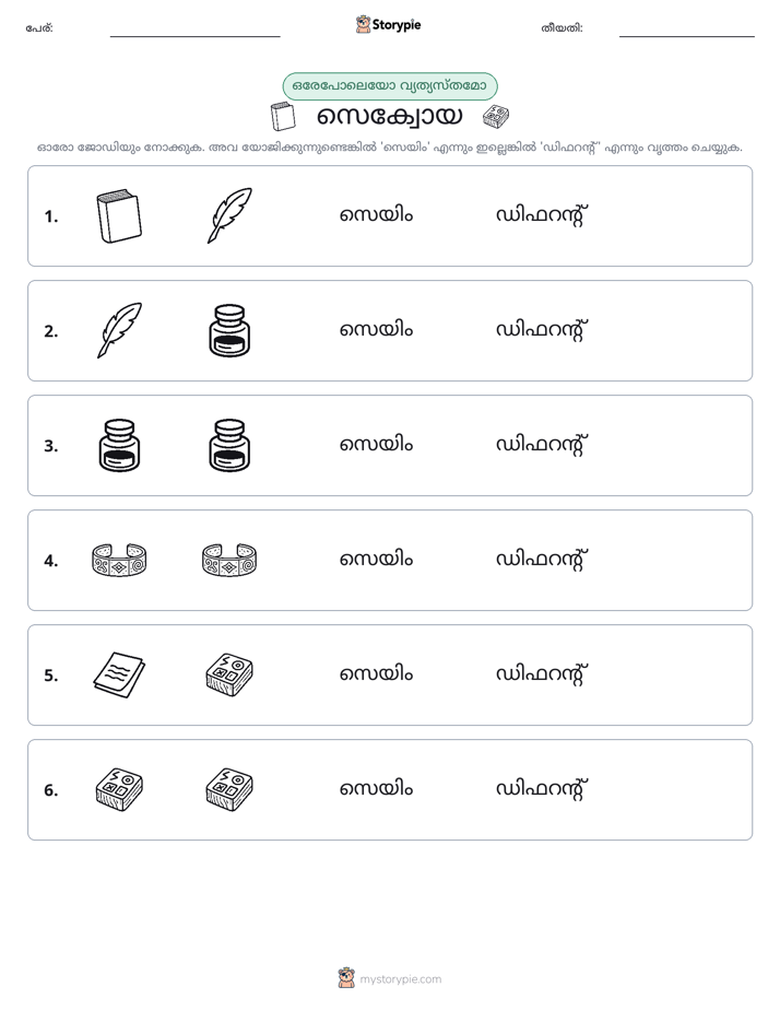 ഒന്നോ വ്യത്യാസമോ