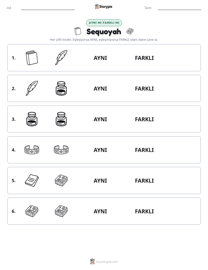 Aynı mı Farklı mı
