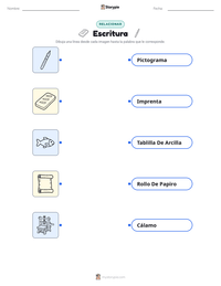 Vista previa de la hoja de trabajo imprimible de Escritura