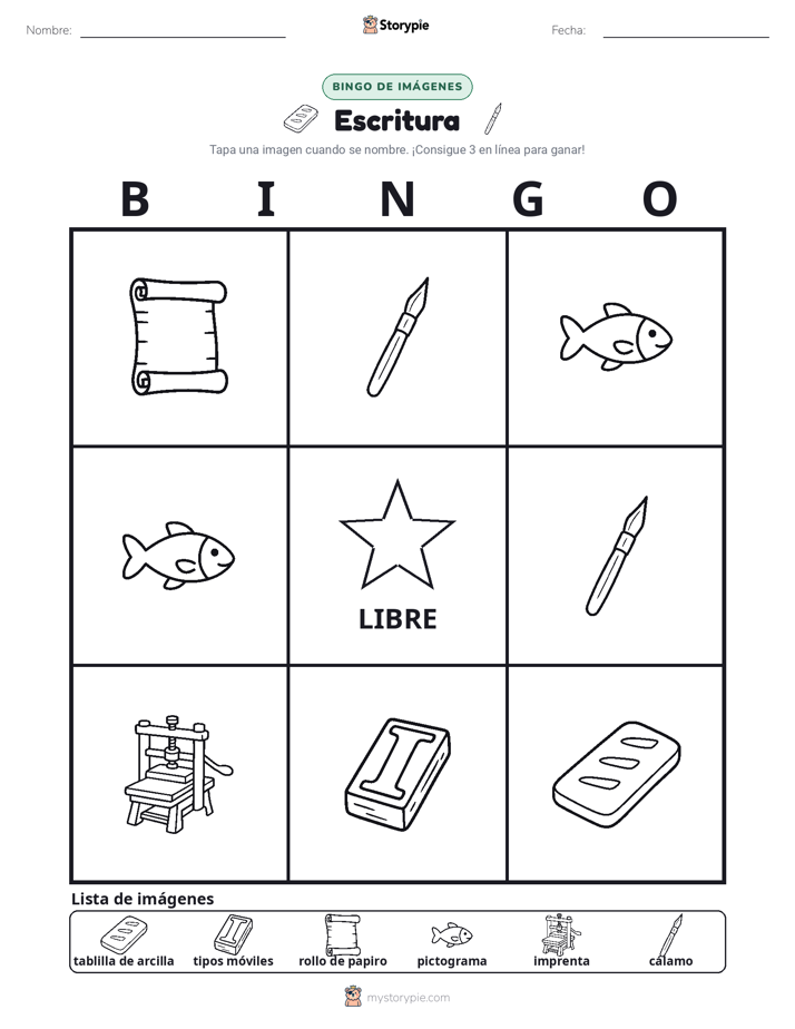 Bingo de Imágenes