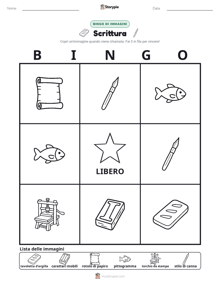 Bingo delle Immagini
