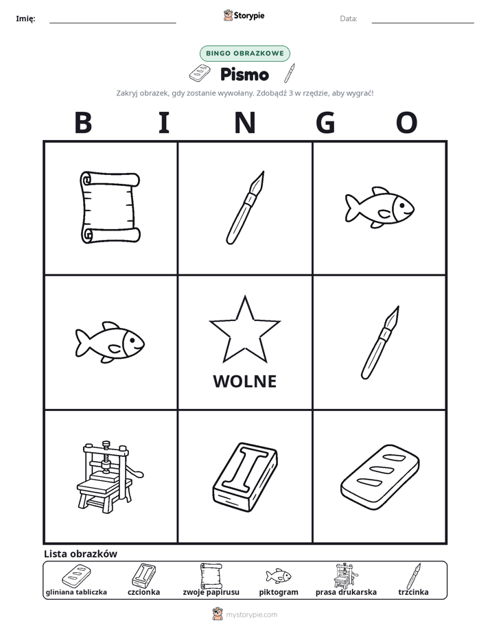 Bingo obrazkowe