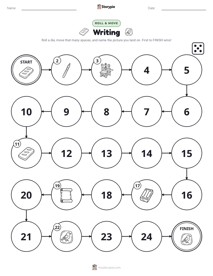 Roll & Move Game