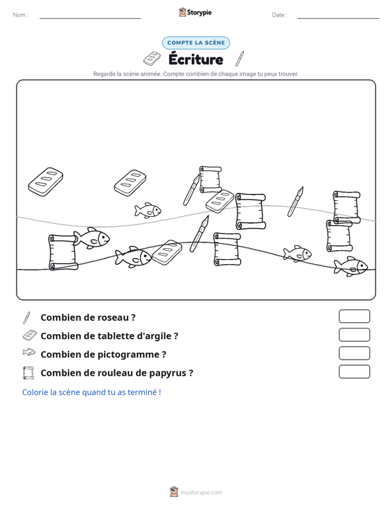 Scène de Comptage