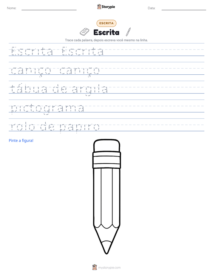 Prática de Escrita