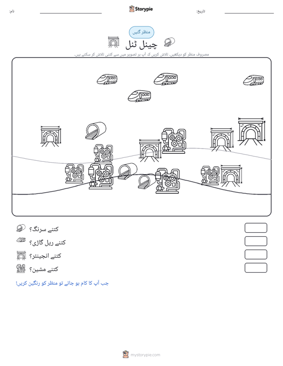 گنتی کا منظر