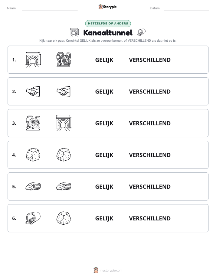 Zelfde of Verschillend