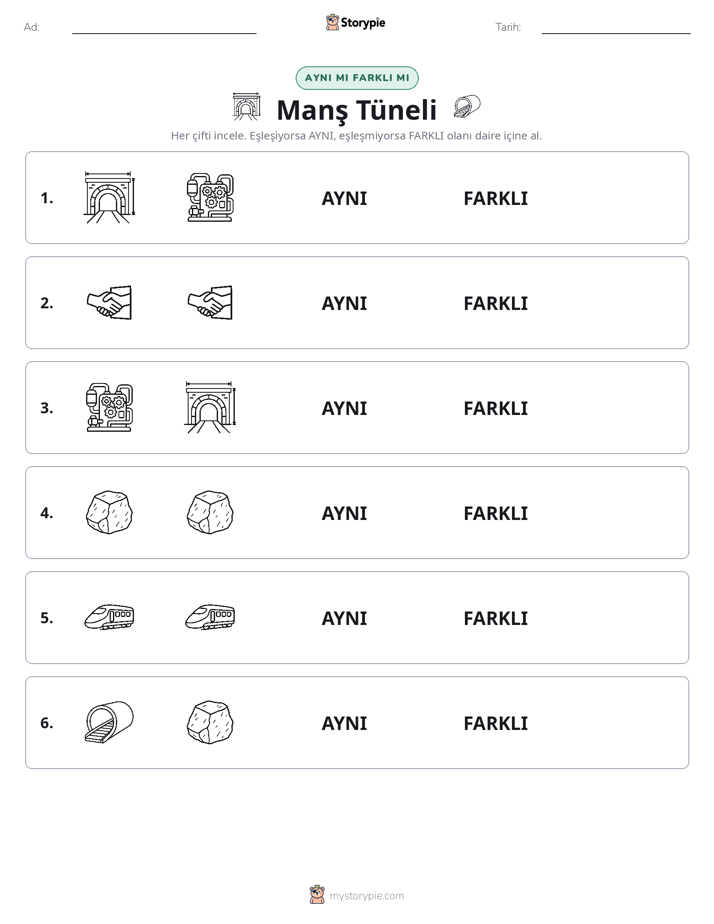 Aynı mı Farklı mı
