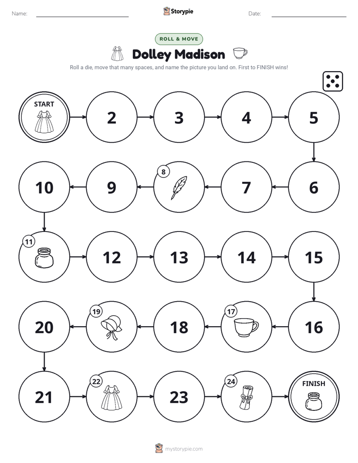 Roll & Move Game