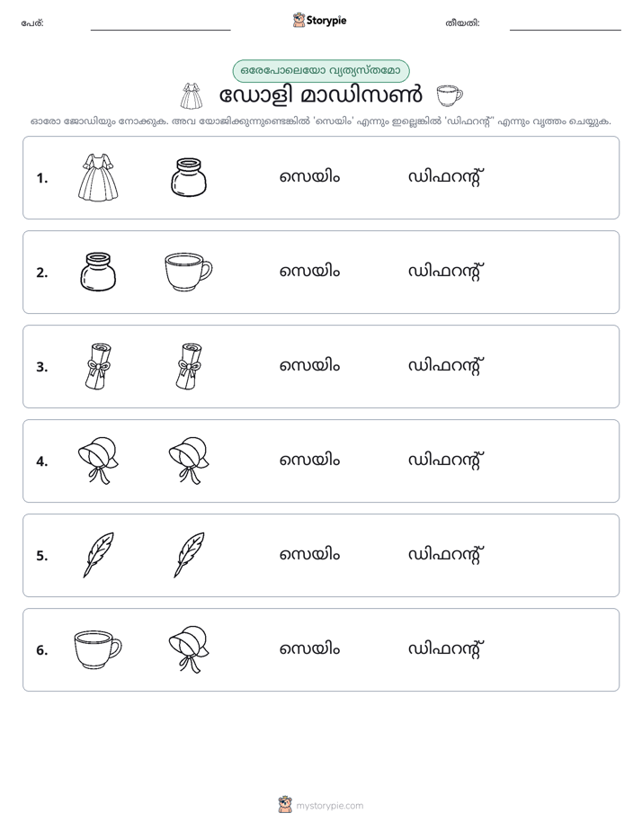 ഒന്നോ വ്യത്യാസമോ