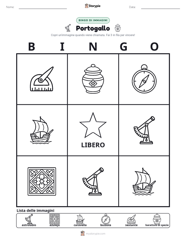 Bingo delle Immagini