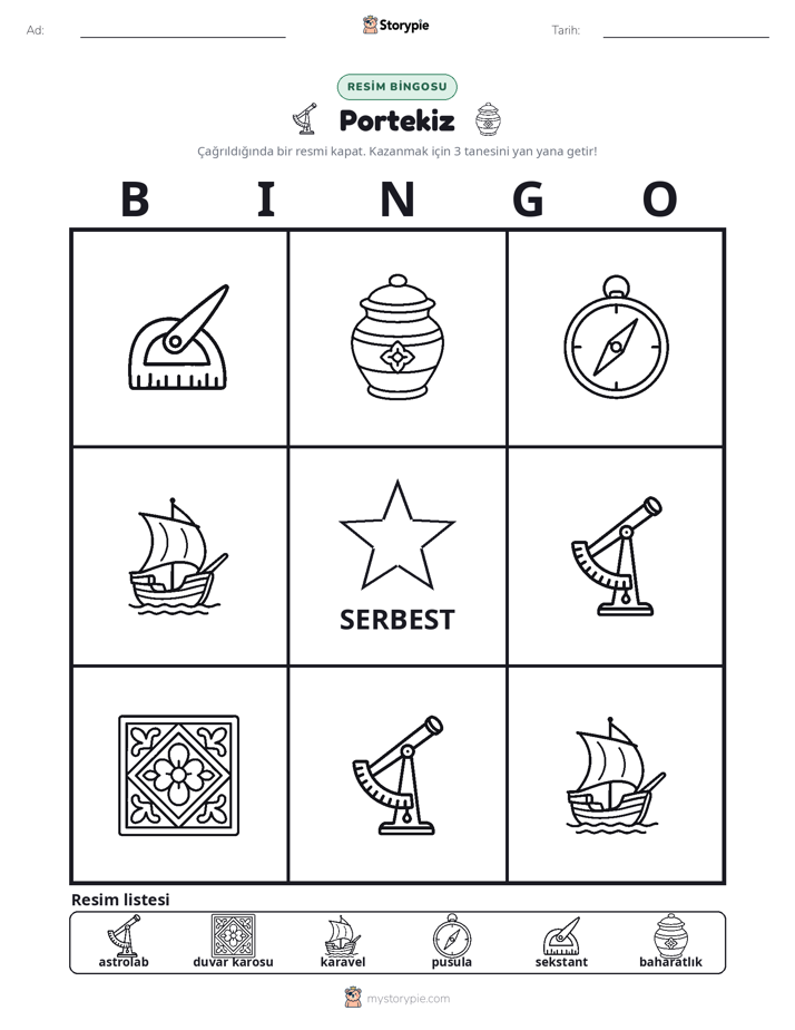 Resim Bingo