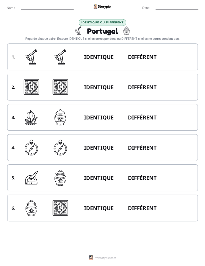 Identique ou Différent