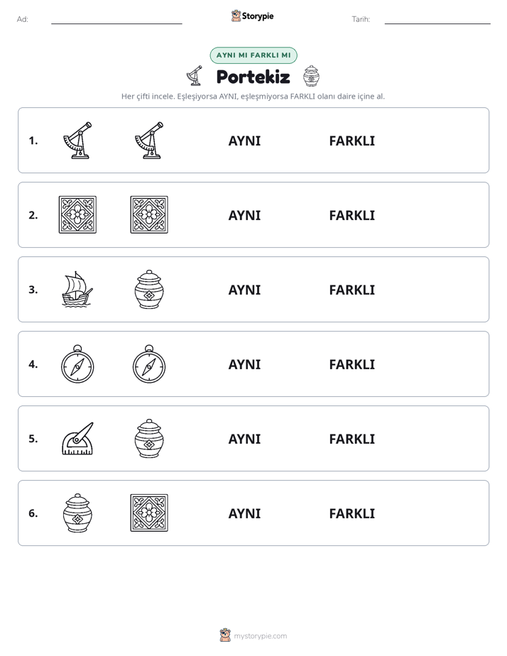 Aynı mı Farklı mı