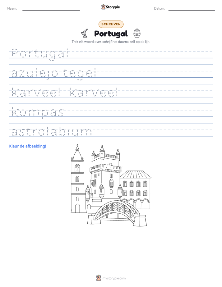 Schrijf Oefening
