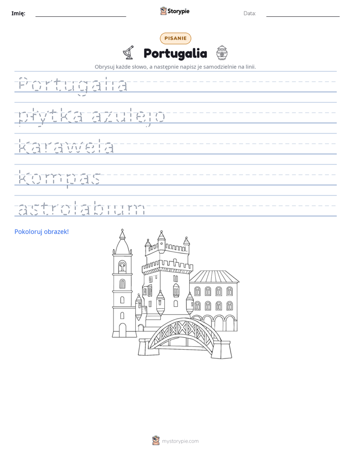 Ćwiczenie Pisania