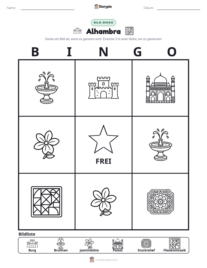 Bild-Bingo