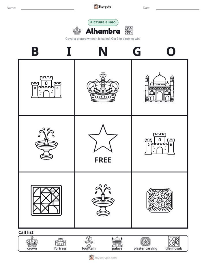 Picture Bingo