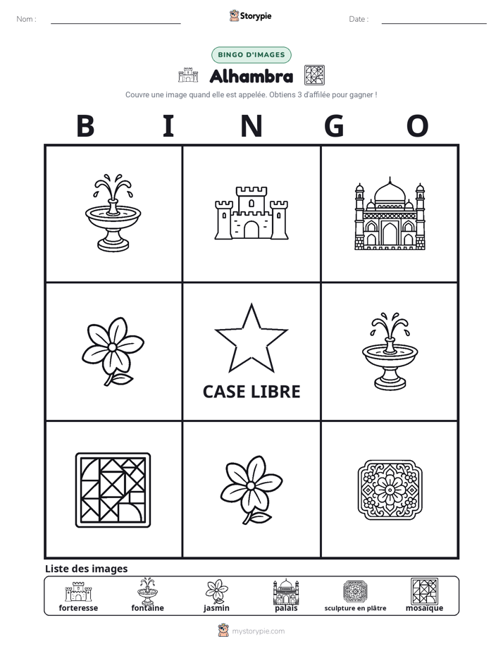 Bingo d'Images