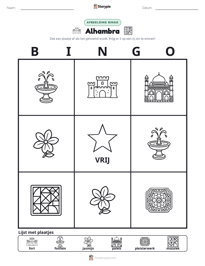 Afbeelding Bingo