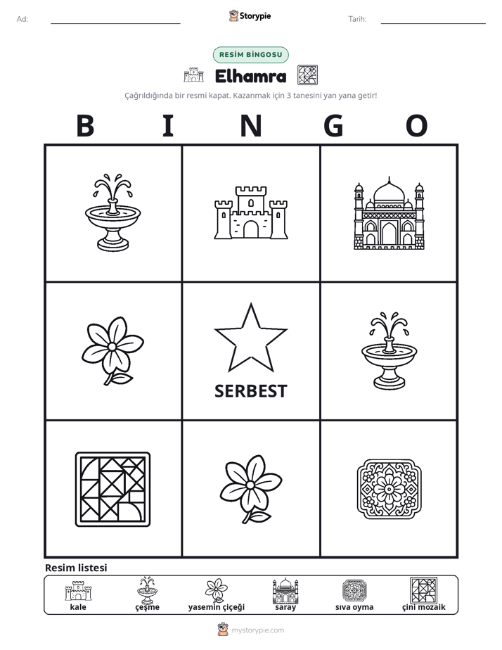 Resim Bingo