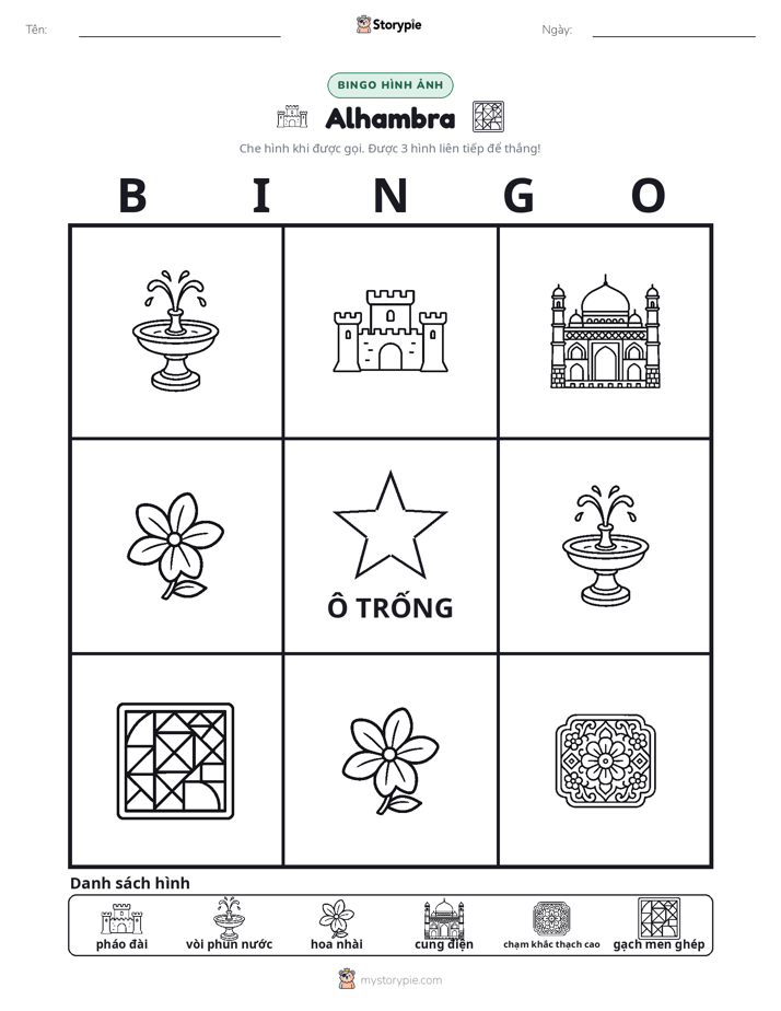 Bingo Hình Ảnh