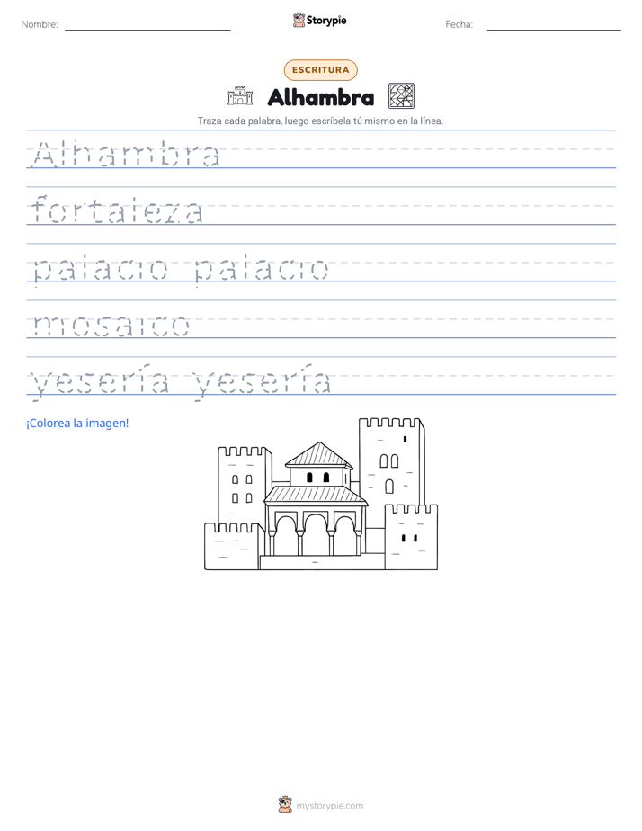 Práctica de Escritura