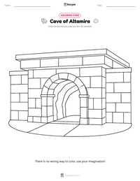 Cave of Altamira printable worksheet preview