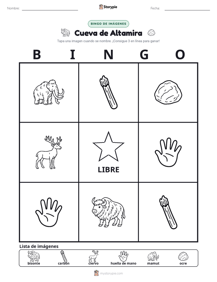 Bingo de Imágenes