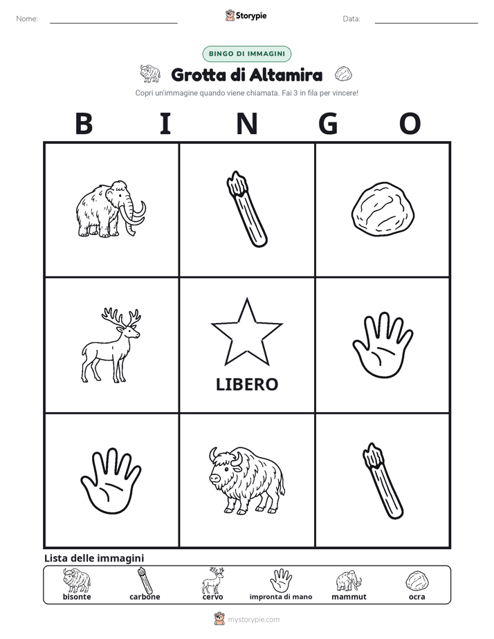 Bingo delle Immagini