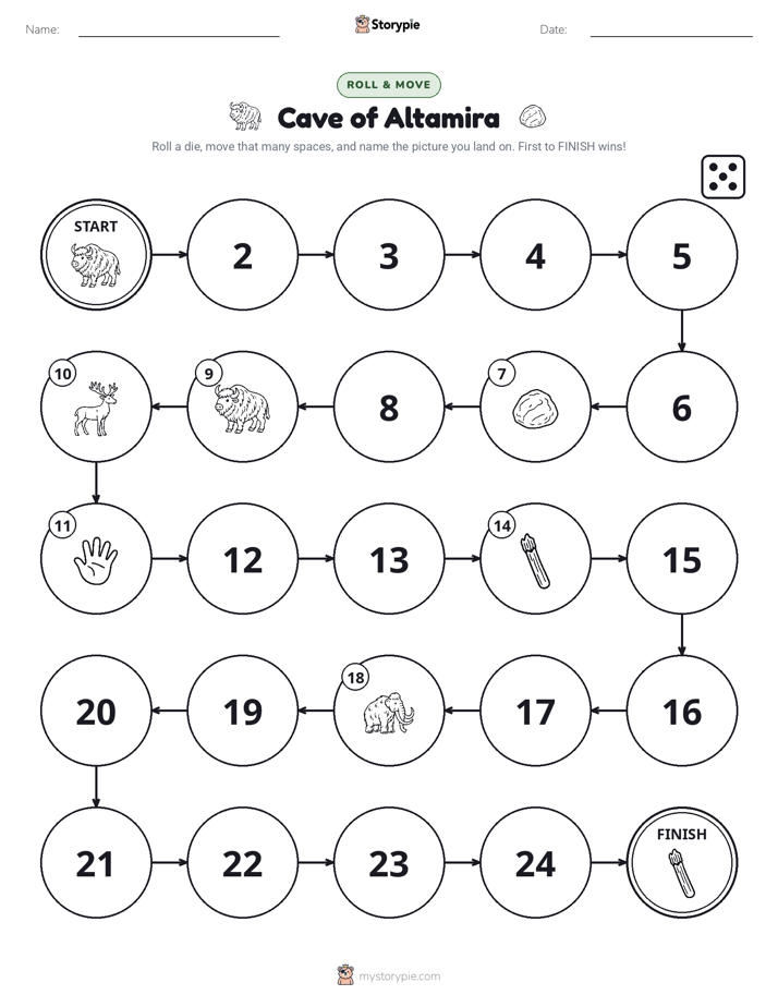 Roll & Move Game