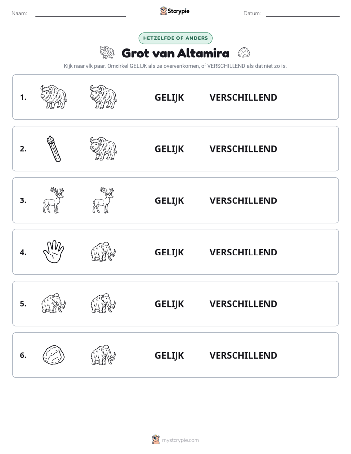 Zelfde of Verschillend