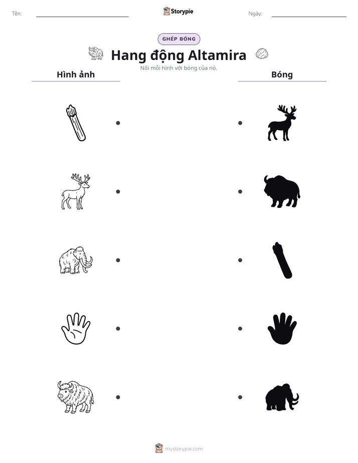 Ghép Hình Bóng