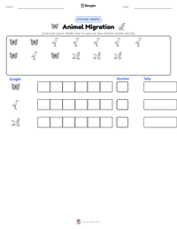 Animal Migration printable worksheet preview