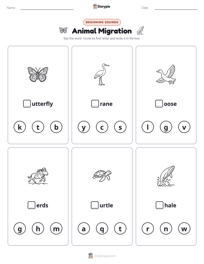 Beginning Sounds