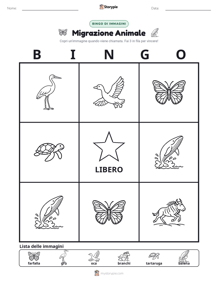 Bingo delle Immagini