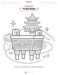 Yu the Great printable worksheet preview