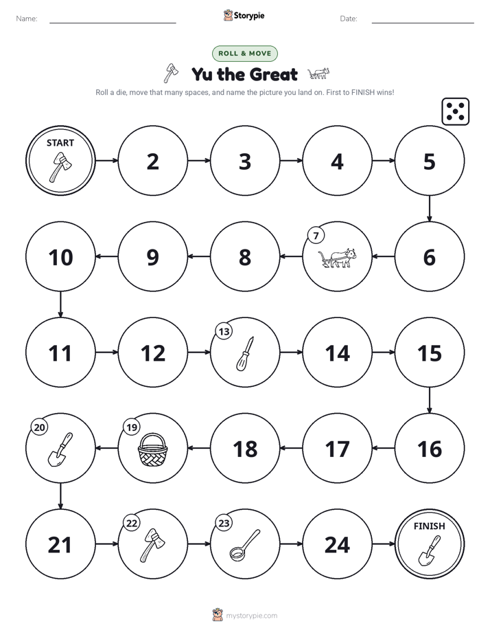 Roll & Move Game