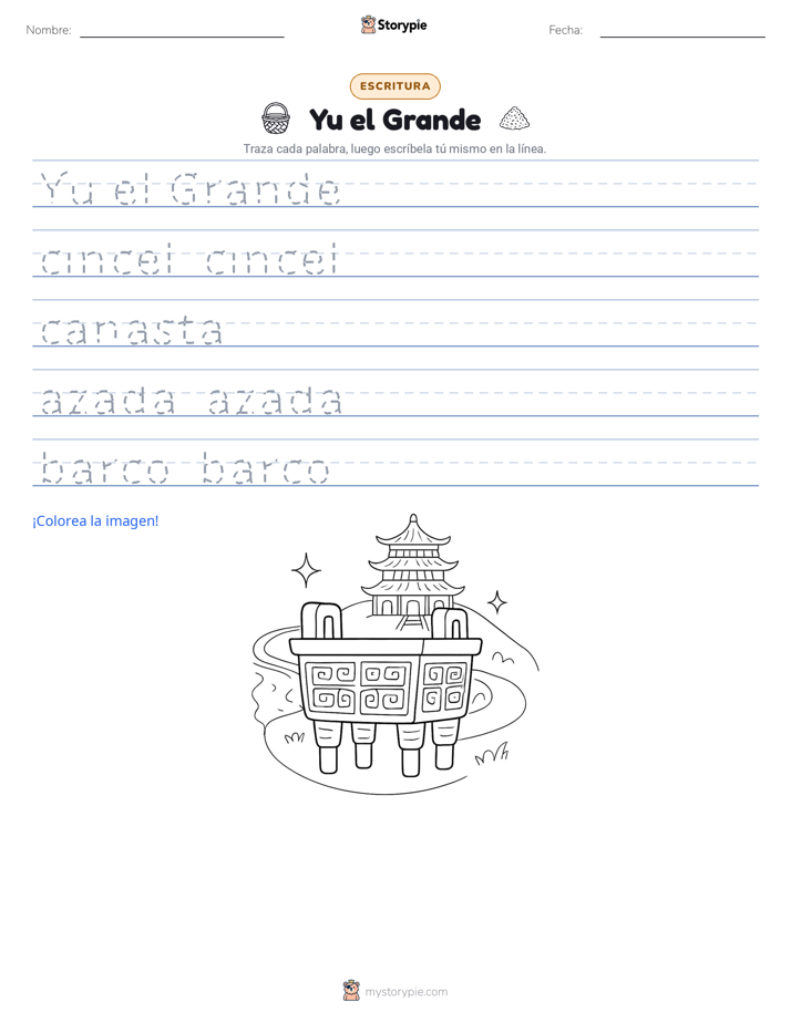 Práctica de Escritura