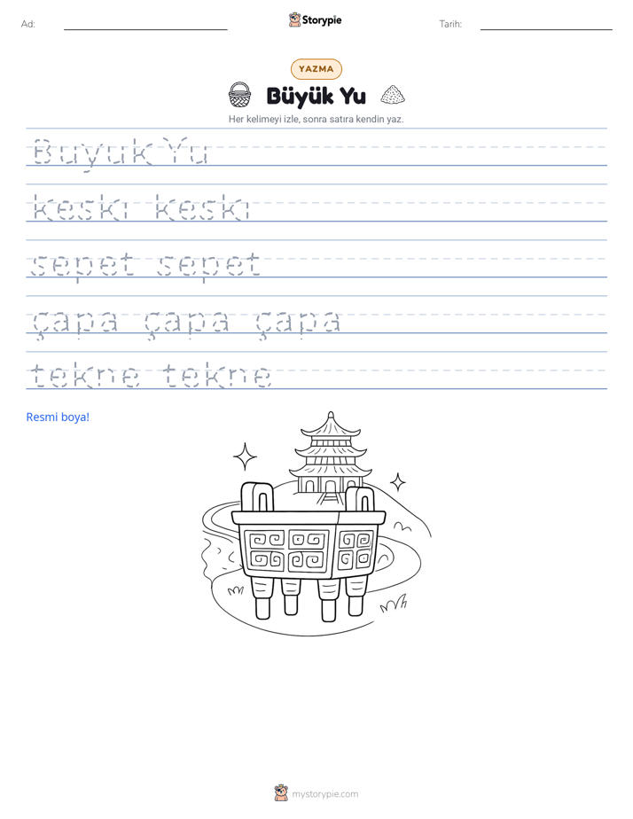 Yazma Pratiği