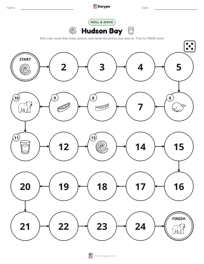 Roll & Move Game