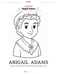 Xem trước tài liệu in sẵn Abigail Adams