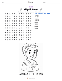 Xem trước tài liệu in sẵn Abigail Adams