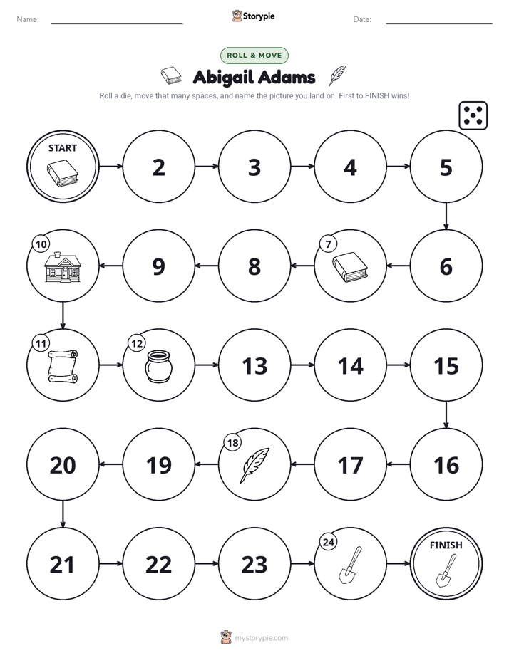 Roll & Move Game
