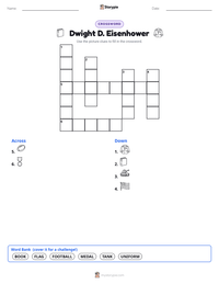 Dwight D. Eisenhower printable worksheet preview