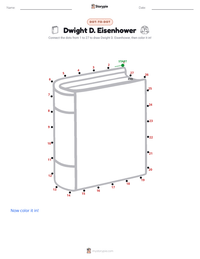 Dwight D. Eisenhower printable worksheet preview