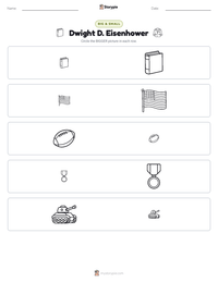 Dwight D. Eisenhower printable worksheet preview