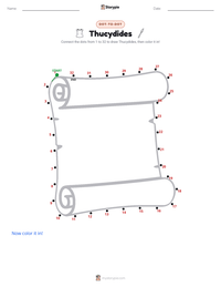 Thucydides printable worksheet preview